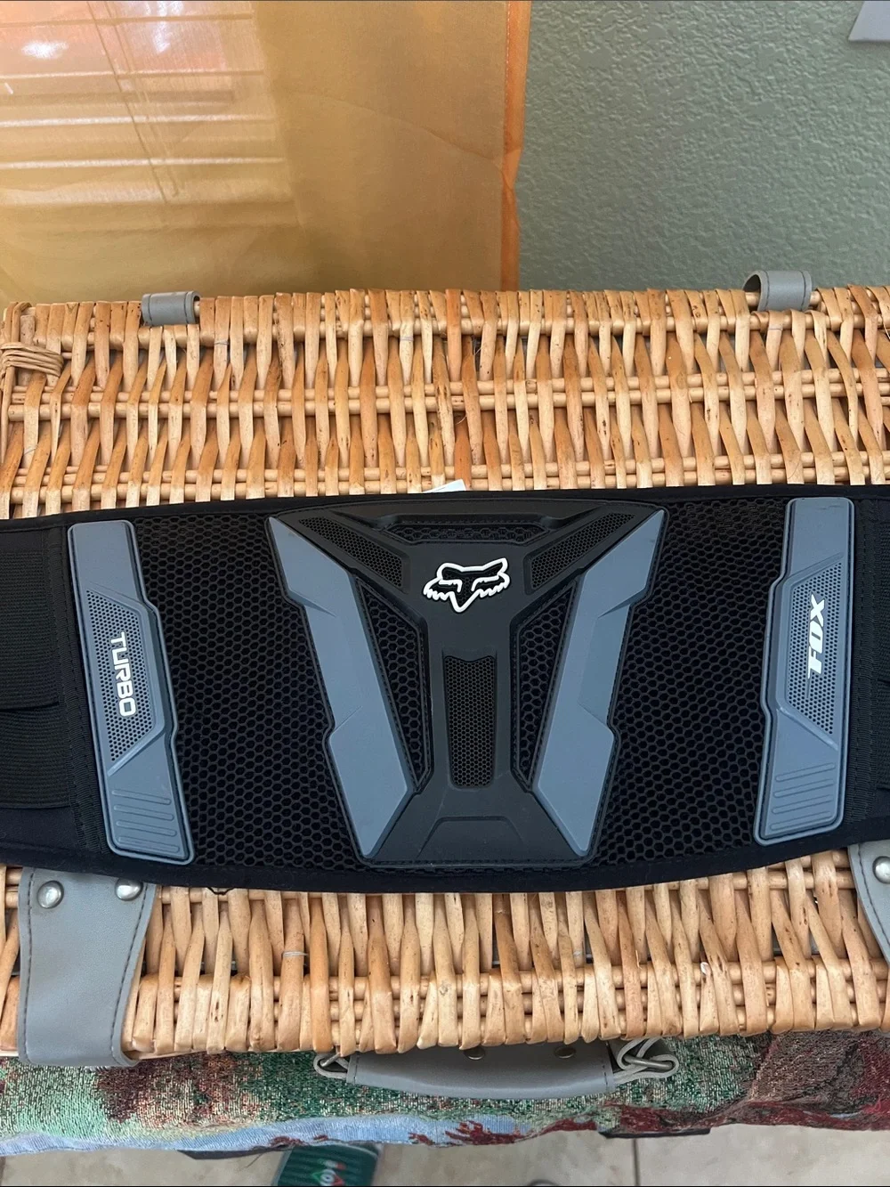 Fox Black and Gray Turbo Support Belt for VR/AR Accessories